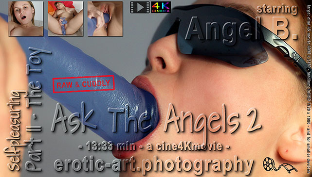 Angel B. - Ask the angels, Self-Pleasuring, part two, the toy. Starring: Angel B. Director: Jay Gee. Location: EAP Studios. Production: Erotic Art Photography, EAP Angel B., Sucks, a cine4Kmovie with our adult model Angel B., new video on EAP, Nude Model, film now on Erotic Art Photography