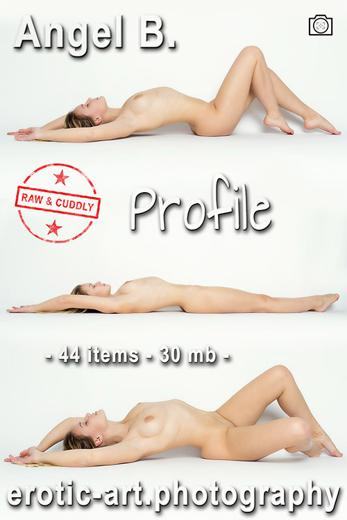 Angel B. The Profile. Angel B., Profile, erotic model, adult model, profile shots, long hair, sexy nudes, floorshow, erotic, art, artnu, on erotic-art.photography
