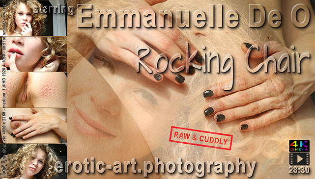 Emmanuelle De O. in Rocking Chair, a cine4Kmovie with adult model Emmanuelle at Erotic Art Photography. From the She's a gate / When it comes to pregnancy shooting Emmanuelle De O. in Rocking Chair, a cine4Kmovie with adult model Emmanuelle, new video on EAP, Nude Model, now on Erotic Art Photography