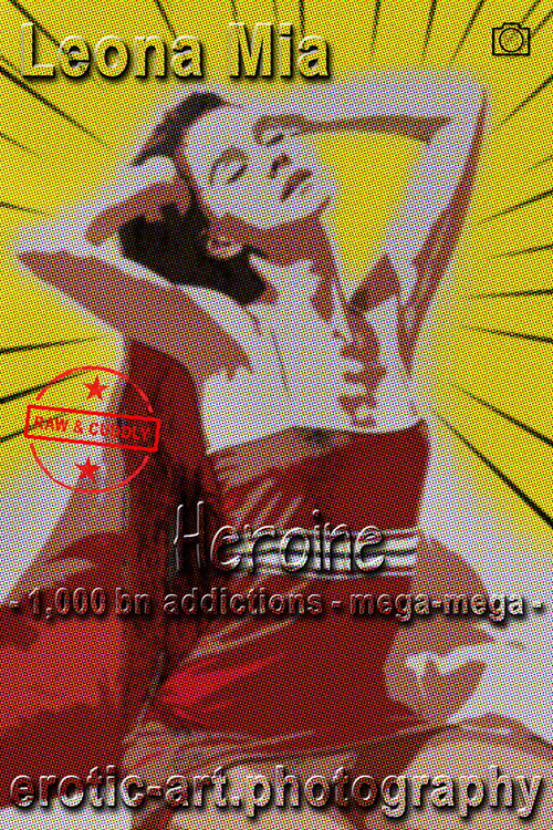 Leona Mia, Heroine, cartoon pinup, shots by Jay Gee, photo-set on Erotic Art Photography. Leona Mia adult model for Erotic Art Photography, slim, long legged, brunette, brown eyes, large labia, sweet face, beautiful smile, trim, small breasts, wide spread, flat chested. Leona Mia aka Proserpina. Natural beauty, smart love. Erotic model, adult model, so friendly smiling, so skinny. Long and dark. Leona Mia, Heroine, cartoon pinup, Leo mi love drug, photo-set now on Erotic Art Photography