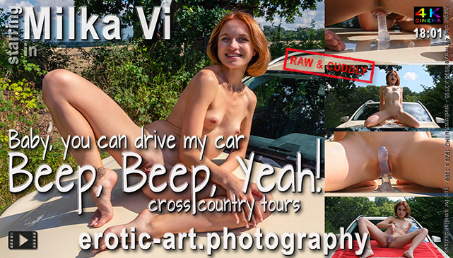 Baby, you can drive my car. Beep. Beep. Yeah! My favorite game. Actor: Milka Vi: Jay Gee. Production: Erotic Art Photography, EAP. Baby, you can drive my car. Beep. Beep. Yeah! My favorite game. Actor: Milka Vi: Jay Gee. Production: Erotic Art Photography, EAP.